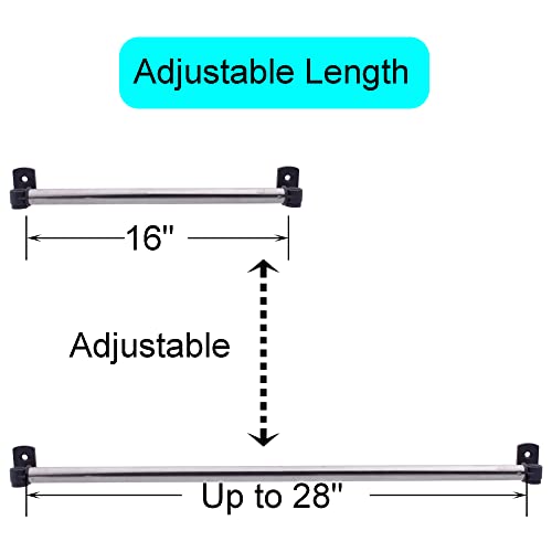 YYST Jersey Hanger Anti-Slipping Closet Holder 16-28 Inch - Variation 2