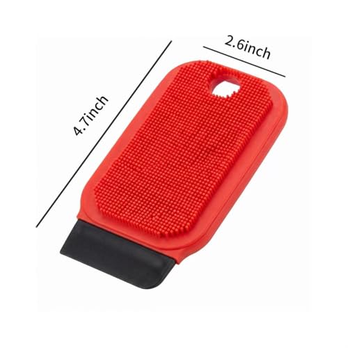 3-Piece Silicone Dishwashing Brush Set - Double-Sided Kitchen Scrubber