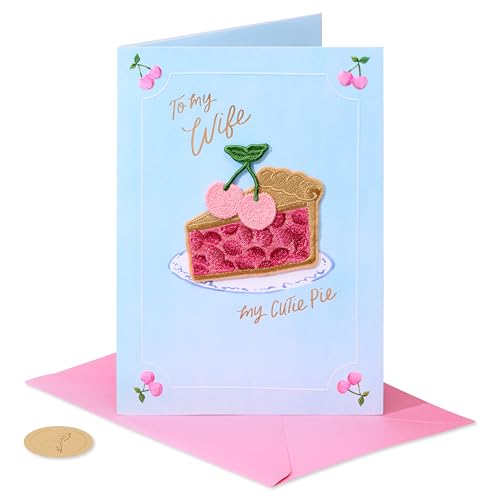 Papyrus Anniversary Card for Wife - Love You Cherry Pie