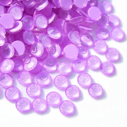 BLINGINBOX SS30 Light Violet Neon Glass Flatback Rhinestones 288pcs