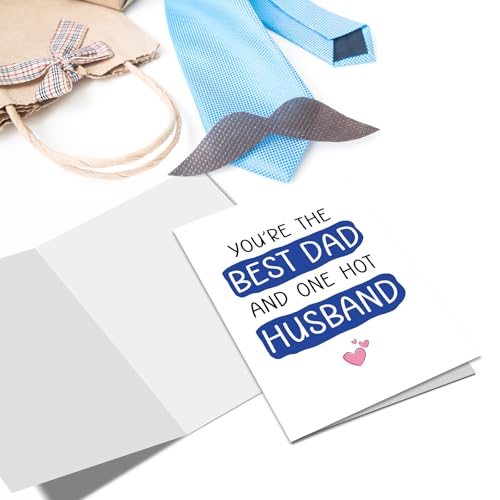Funny Husband Birthday & Father's Day Card - Blank Inside