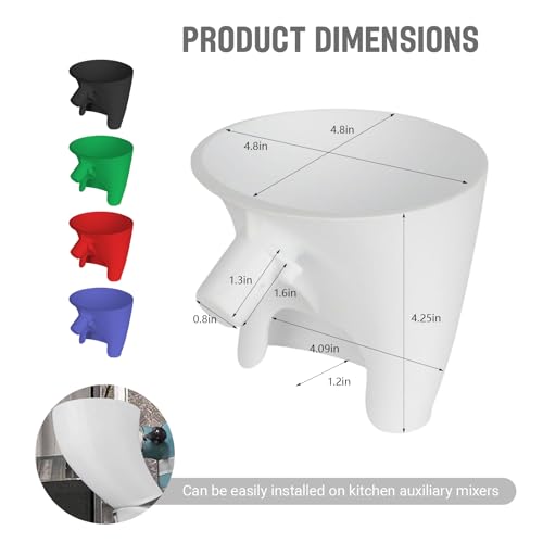 KitchenAid Flour Funnel Attachment for KSM150 Mixer - Mess-Free Pouring