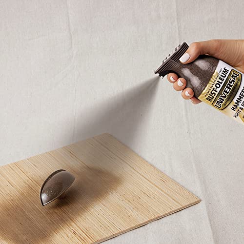 Rust-Oleum Hammered Spray Paint, Dark Bronze, 12 Ounce