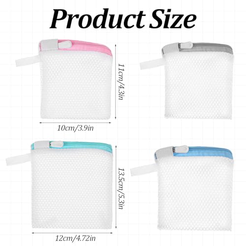 4-Pack Mini Mesh Laundry Bags for Pods & Scent Beads