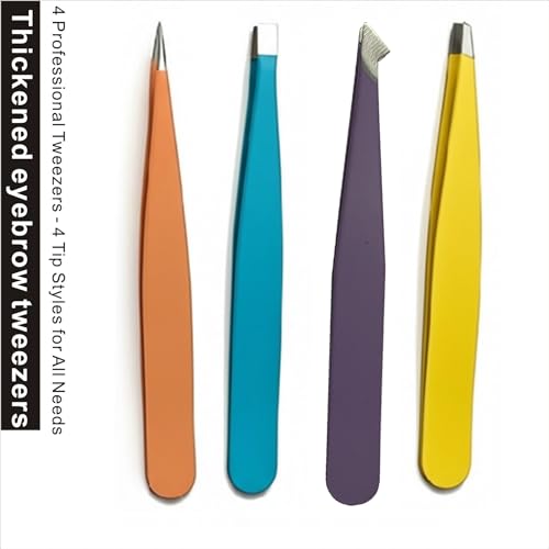 MIQUENYA 8-Piece Professional Eyebrow Grooming Kit with Case