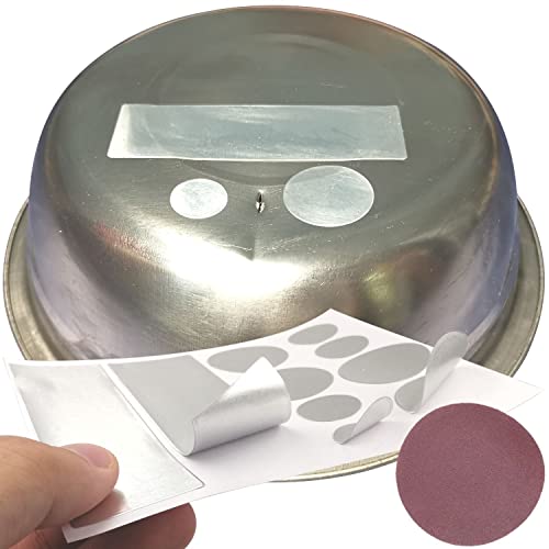 12PCS Aluminum Repair Patch Kit for Pots & Pans - High Temp Waterproof