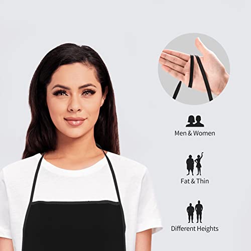 Personalized Cooking Apron for Men & Women - Custom Text & Photo