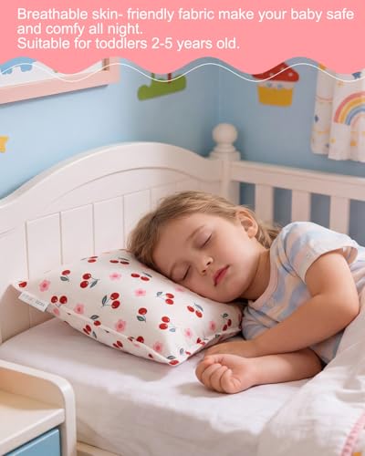ALVABABY Toddler Pillowcase Set, 13x18 Inch Soft Jersey Covers (Pack of 2)