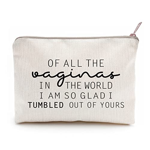Funny Mother's Day Makeup Bag Gift from Daughter and Son