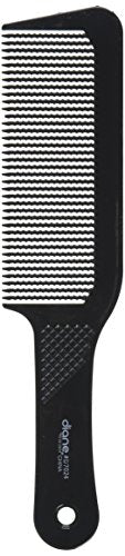 Diane Flat Top Clipper Comb 9.5-Inch Fine Tooth Hair Cutting Tool