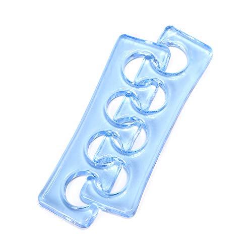 KADS Silicone Toe Separators 6 Pairs Pedicure Nail Art Tools