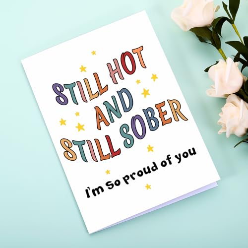 Sobriety Gift Card for Men & Women - Celebrate Recovery Milestones