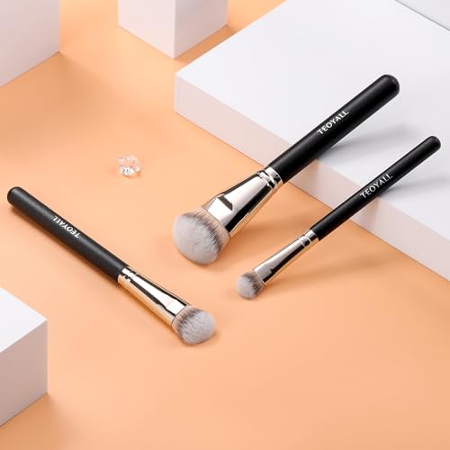 TEOYALL Under-Eye Concealer Brush - Cat Paw Highlight & Blemish Makeup Brush
