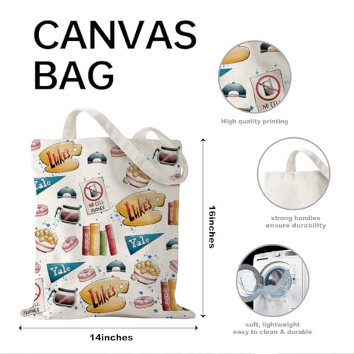 Yale Girls Trip Canvas Tote Bag - Lake Life Gift for Women