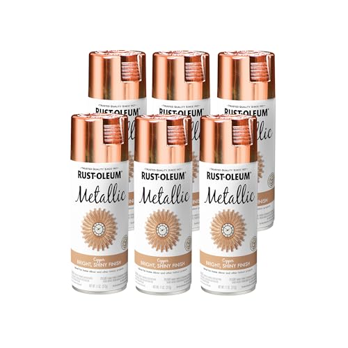Rust-Oleum Metallic Copper Spray Paint - 11 Oz for Decorative Finishes