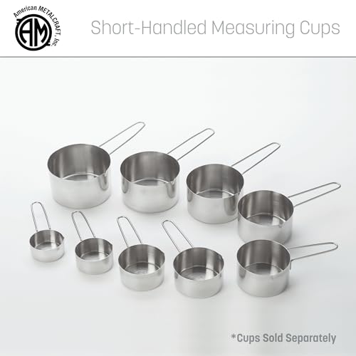 American Metalcraft 3/4-Cup Stainless Steel Measuring Cup - Single Pack
