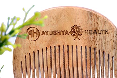 Natural Neem Wood Birthing Comb for Labor and Delivery Pain Relief