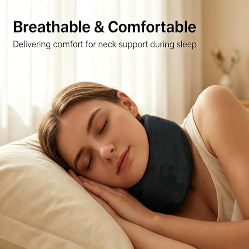2 Pack Neck Brace Cover Sleeve - Comfortable, Breathable & Washable