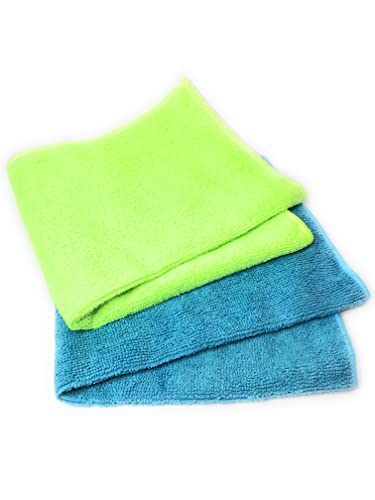 Driver's Choice Microfiber Cleaning Towels - 14x16 Inch, 2-Pack