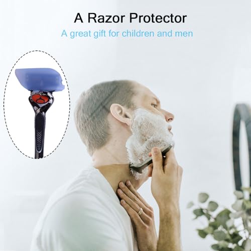 V-TOP 6-Pack Silicone Toothbrush Covers for Travel and Home
