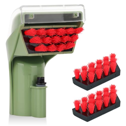 Sgizoku Little Green Machine Brush Set - 1 Tough Stain Brush + 2 Replacements for Bissell 1400B, 1425, 3860, 2290A