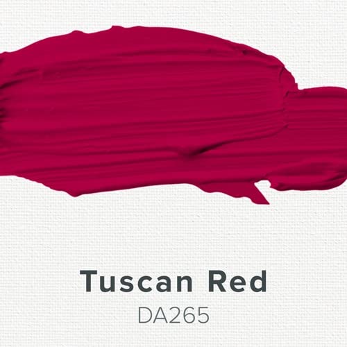 DecoArt Americana Acrylic Paint - Tuscan Red, 2 Fl Oz