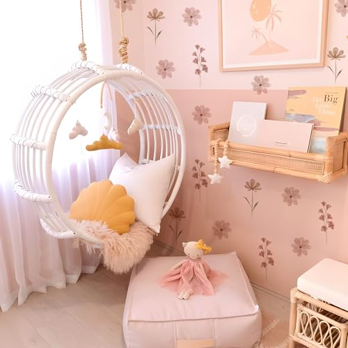 Boho Watercolor Nursery Wall Stickers - 4 Removable Decals
