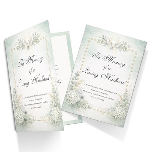 Sympathy Card for Loss of Husband - Premium A5 UK Made