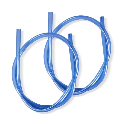 2-Pack Hose Replacement for Hydration Bladders, 1/4" Inner Dimension Tubing for Most Popular Hydration Packs