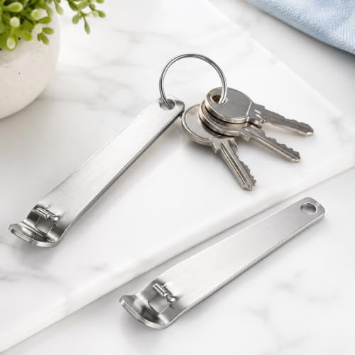 6 Pack Stainless Steel Vial Opener Set for 13mm & 20mm Caps