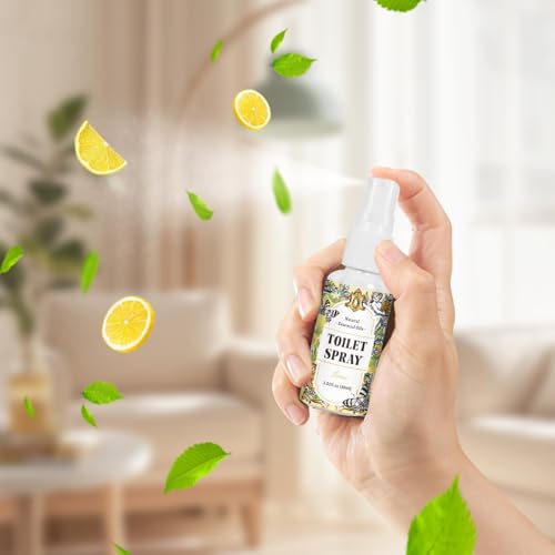 STRN Toilet Spray 3-Pack - Lemon, Mint & Lavender Scents