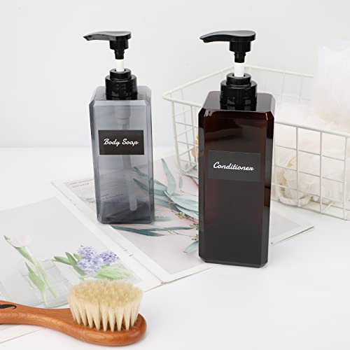 SUREAM Waterproof Bottle Labels for Kitchen & Bathroom Organization