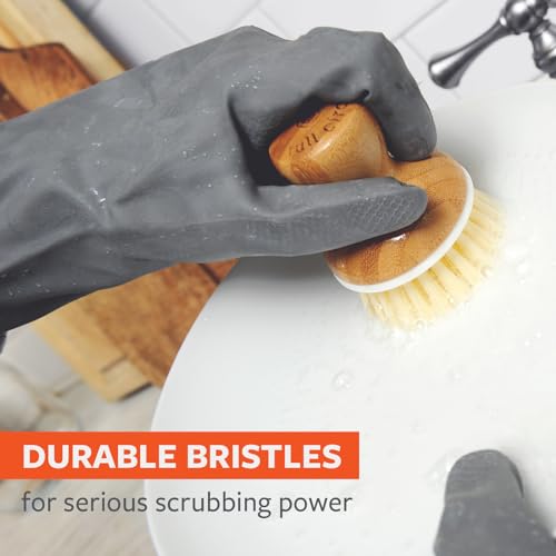 Full Circle Bubbly Palm Dish Brush - Ergonomic & Eco-Friendly