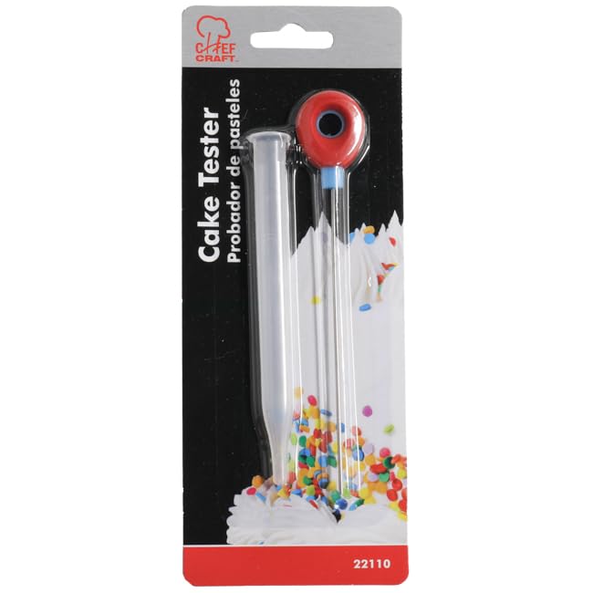 Chef Craft Cake Tester - 6 Inch Durable Stainless Steel Tool