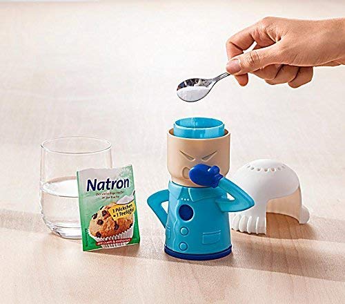 Chilly Blue Mama Fridge Odor Absorber with Baking Soda - Freshens Refrigerators