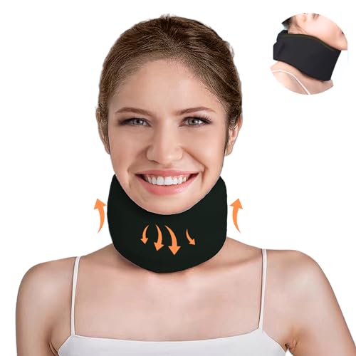 Leeveel Adjustable Neck Brace Collar for Pain Relief & Support