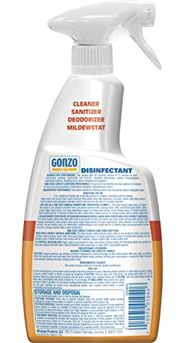Gonzo Natural Magic Citrus Disinfectant & Deodorizer 24 Fl Oz – Home & Carpet Cleaner
