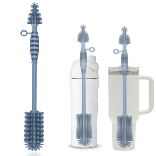 Raymeefa Double-Sided Silicone Bottle Brush for Easy Cleaning