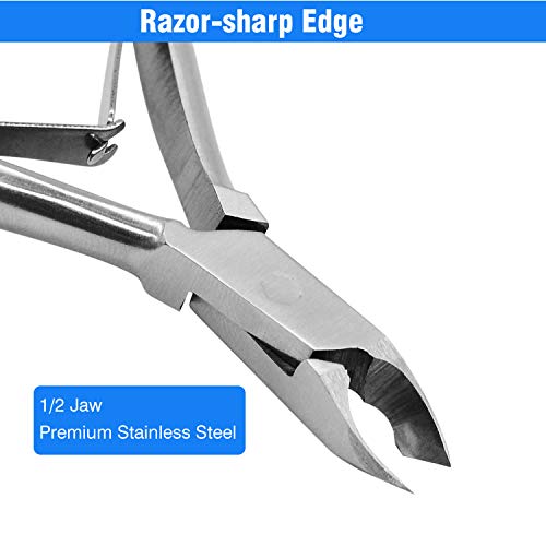 Koyata Professional Stainless Steel Cuticle Nipper and Remover Tool