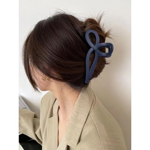 PHALIN Bow Hair Claw Clips 6PCS - Statement Ribbon Hair Barrettes