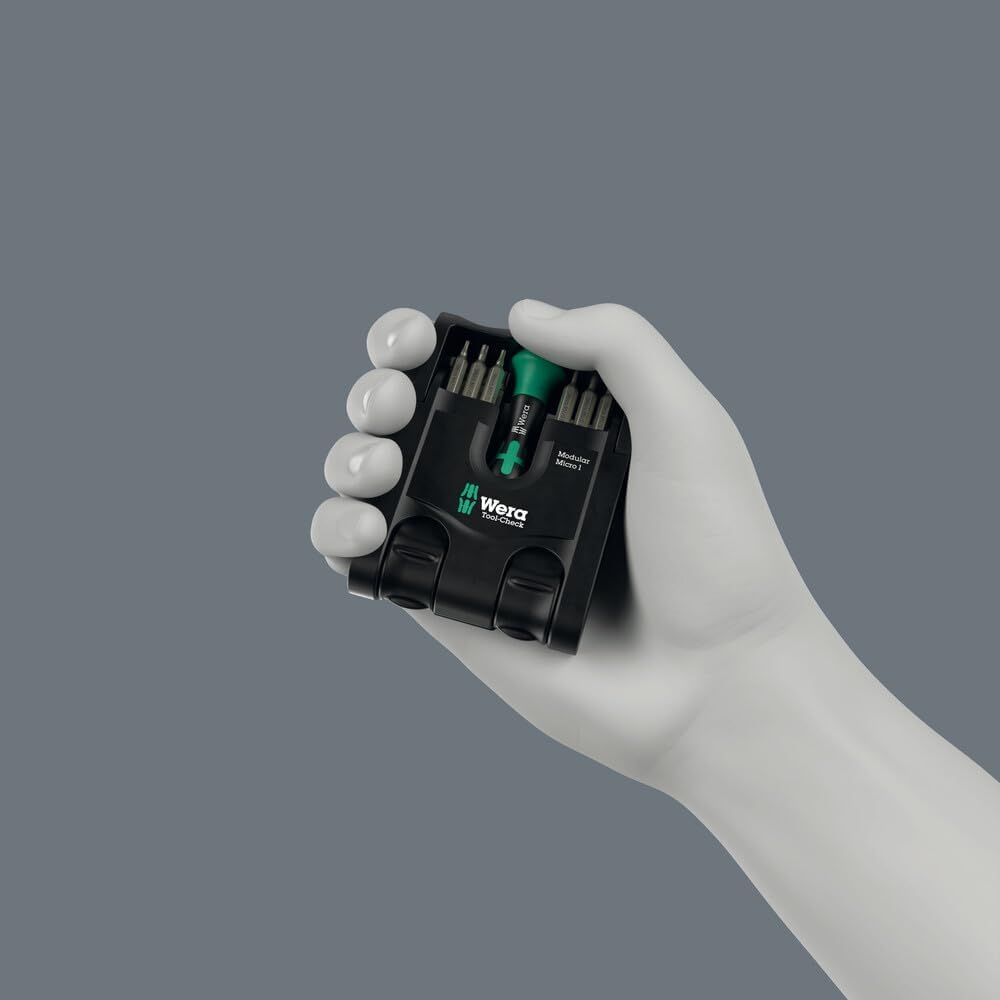 Wera Tool-Check Modular Micro Set - 21 Precision Tools for Versatile Use