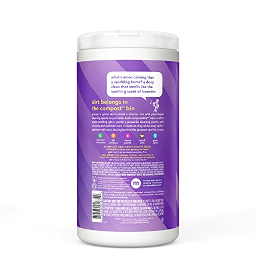 Method All-Purpose Cleaning Wipes, French Lavender, 210 Total Count (3 Pack)