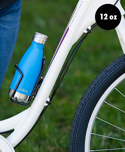 MIRA 12 oz Insulated Stainless Steel Water Bottle - Lemon Yellow