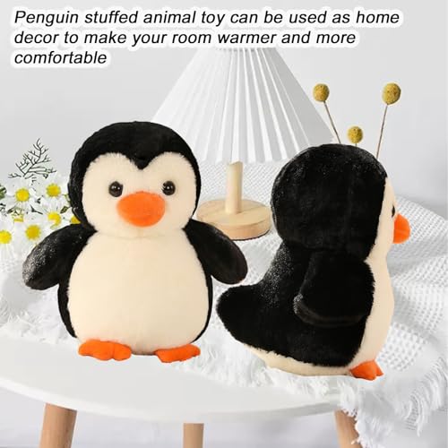 8.7 Inch Penguin Stuffed Animal Plush Pillow for Kids and Adults