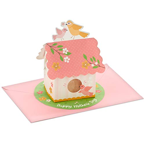 Hallmark Paper Wonder 3D Pop Up Mother's Day Card - Bird House