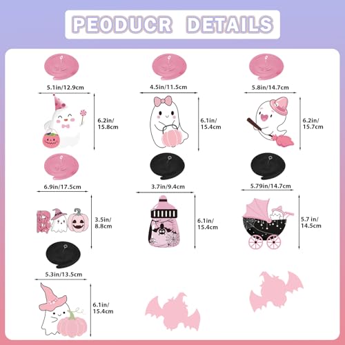 A Little Boo is Almost Due Banner - Pink Halloween Baby Shower Decorations