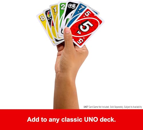 UNO Speed Pack Add-On - Extra Fast Card Game for Family Fun