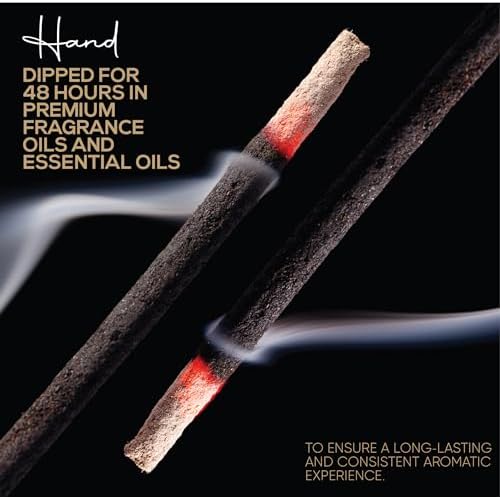 Frankincense and Myrrh Incense Sticks 500 Pack 11" Bulk Wholesale - Smooth and Clean Long Burn Time, 45 to 60 Minutes.