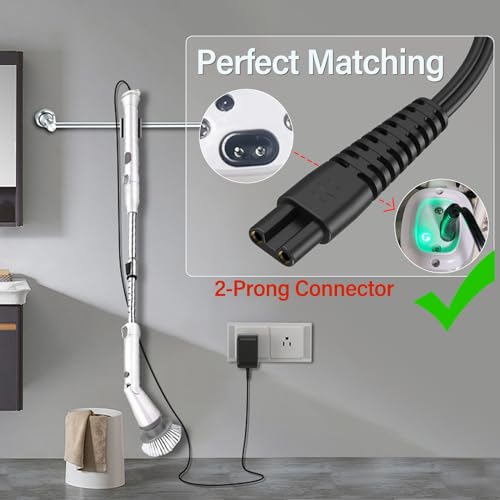 9V Electric Spin Scrubber Charger for Homitt HM115C HM204C HM115C