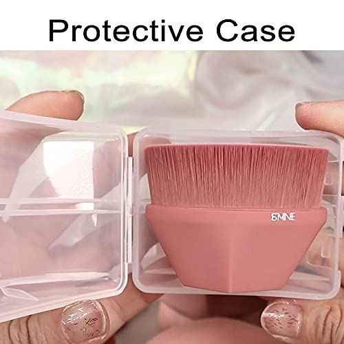 IS'MINE Flat Top Kabuki Foundation Brush & Protective Case